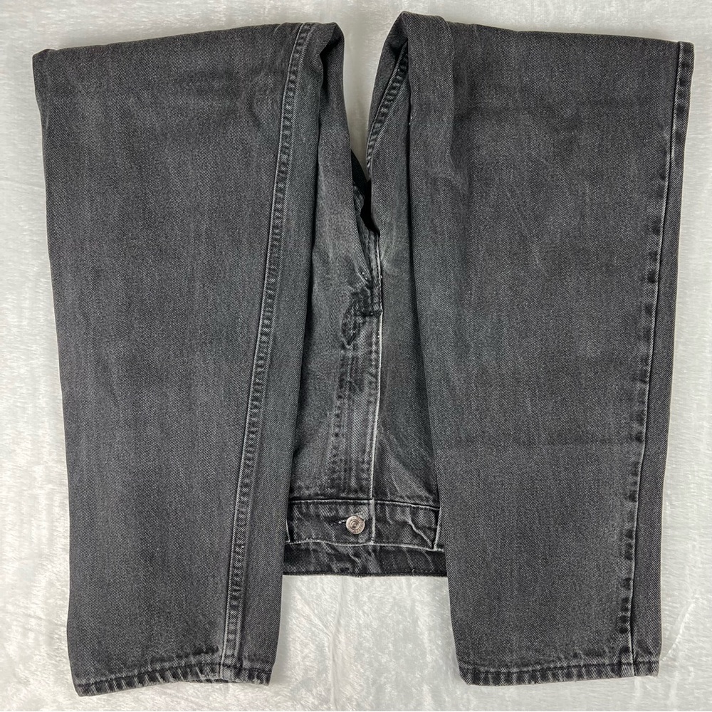 Vintage 90s Levi’s 550 Orange Tab Relaxed Fit Tapered Leg Denim Jeans Mens 34x32 - Picture 6 of 6